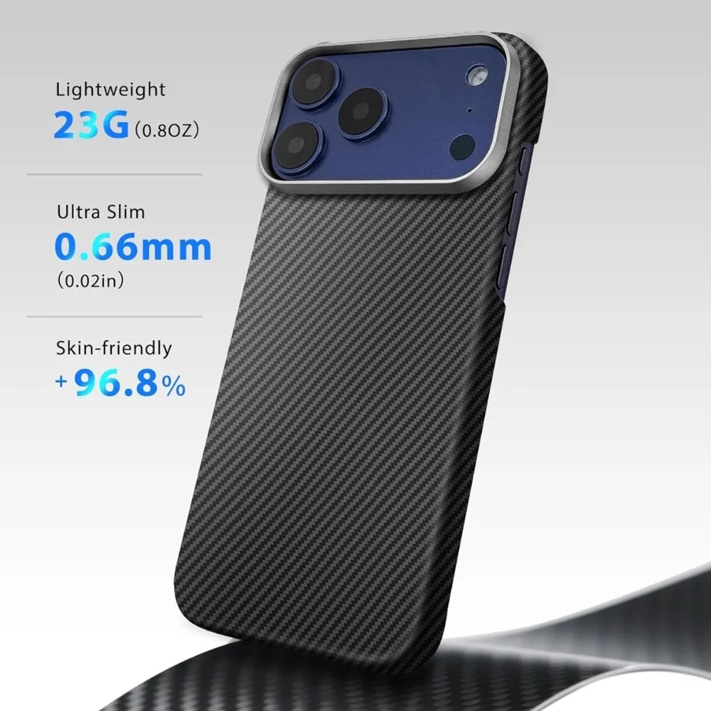 iPhone 17 Pro Max Carbon Fiber Case